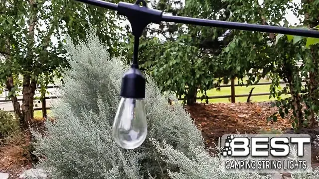 camping string lights guns