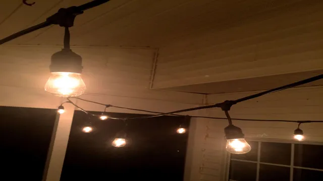 how to hang string lights indoor without damaging