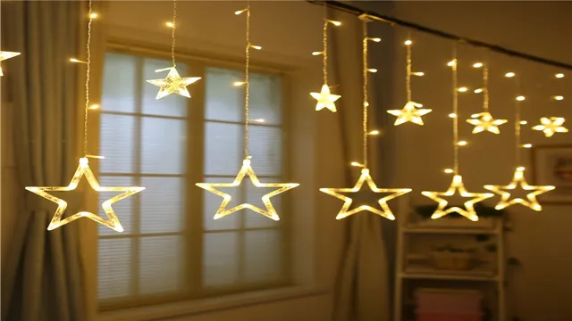 indoor string lights stars