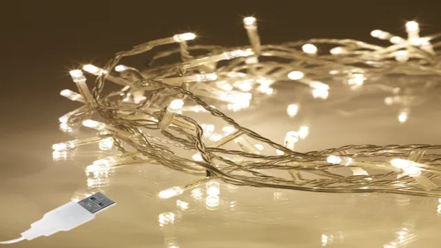 led string lights indoor warm white