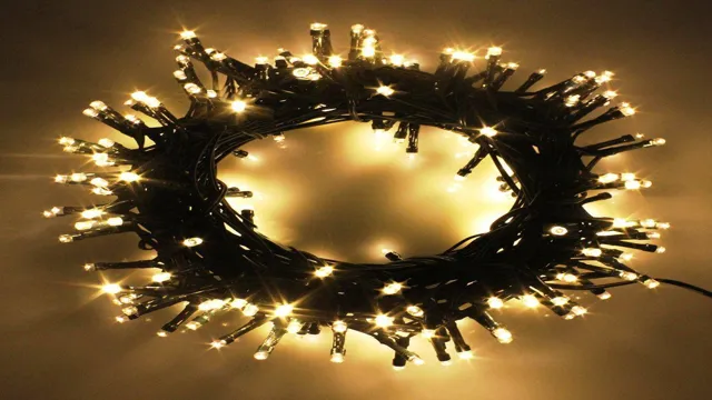 mains powered indoor string lights