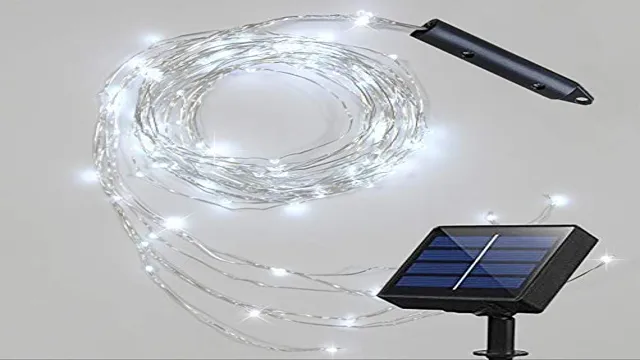 solar power led white string fairy lights indoor outdoor use