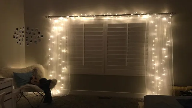 string light indoor room