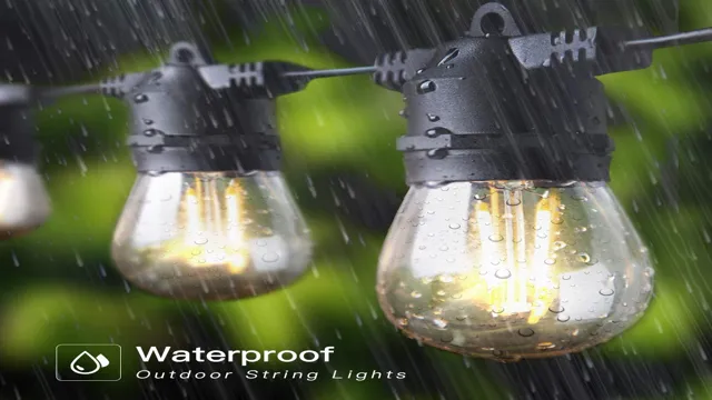 string lights glass bulbs waterproof outdoor indoor patio