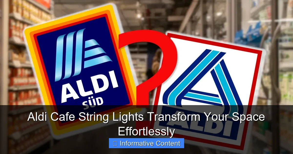 Aldi Cafe String Lights Transform Your Space Effortlessly