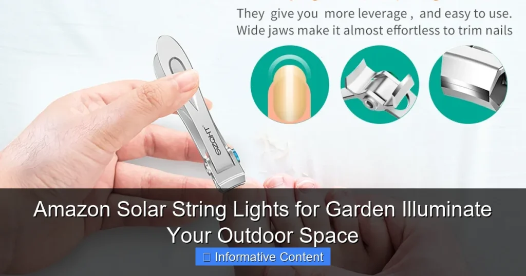 Amazon Solar String Lights for Garden Illuminate Your Outdoor Space