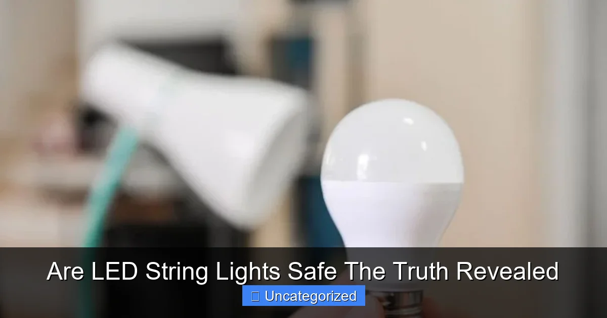 Are LED String Lights Safe The Truth Revealed