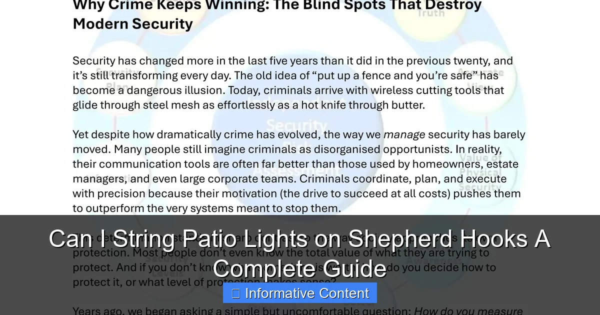 Can I String Patio Lights on Shepherd Hooks A Complete Guide