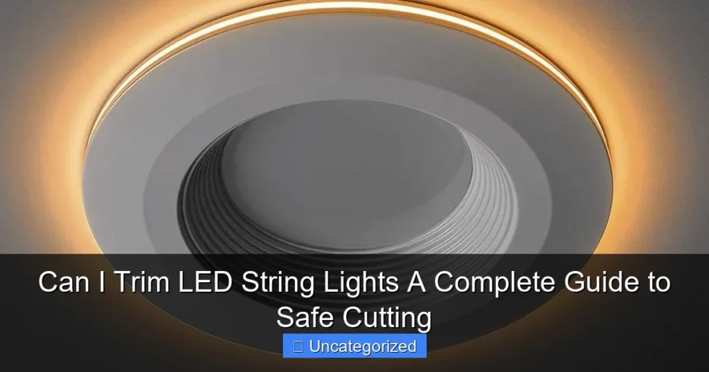 Can I Trim LED String Lights A Complete Guide to Safe Cutting