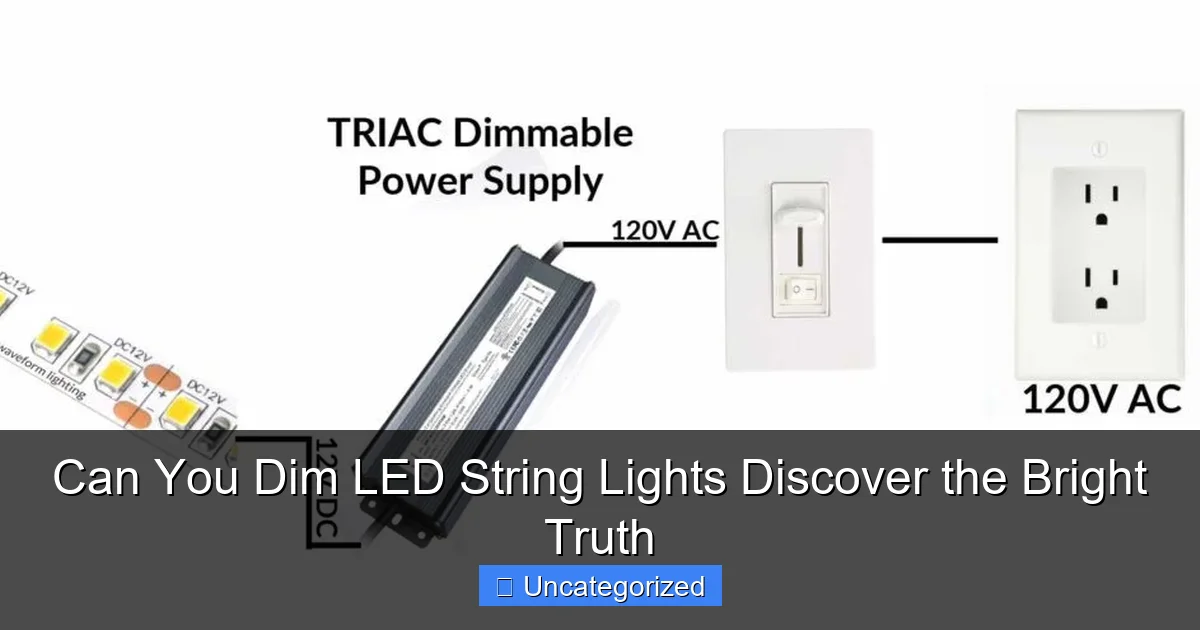 Can You Dim LED String Lights Discover the Bright Truth