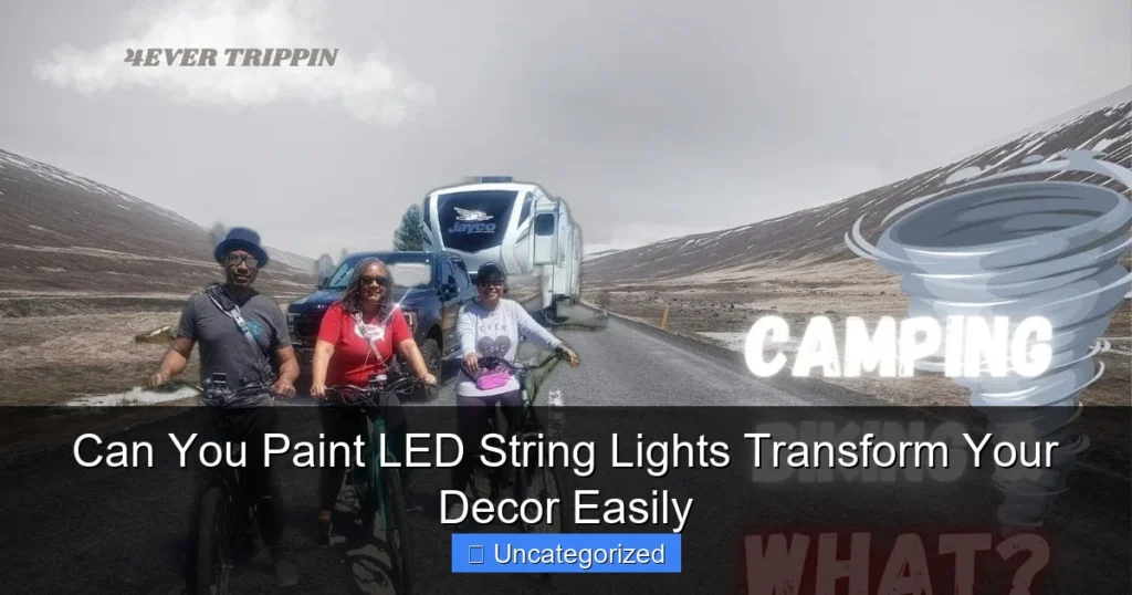 Can You Paint LED String Lights Transform Your Decor Easily