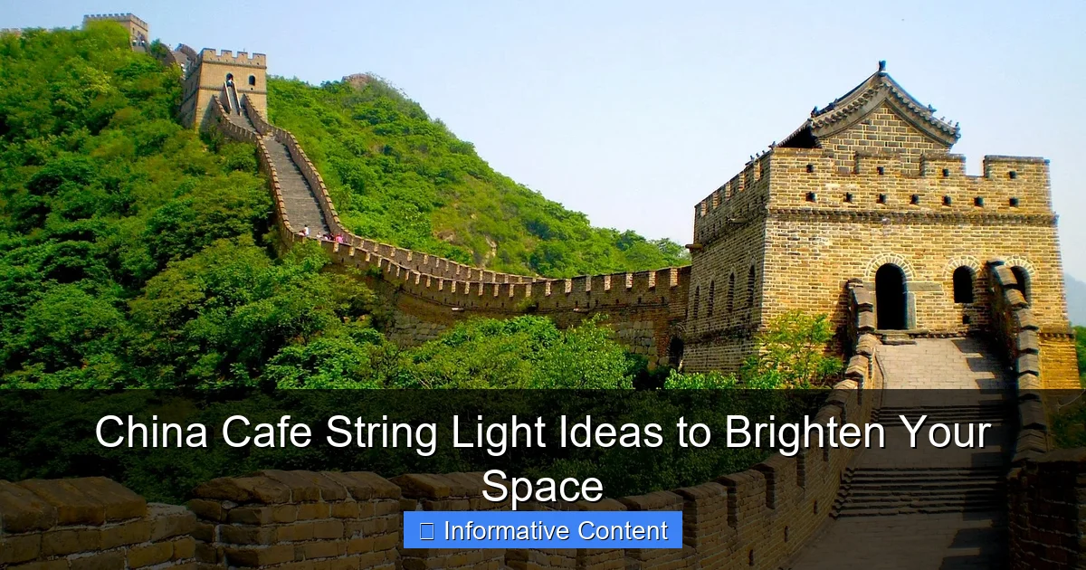 China Cafe String Light Ideas to Brighten Your Space