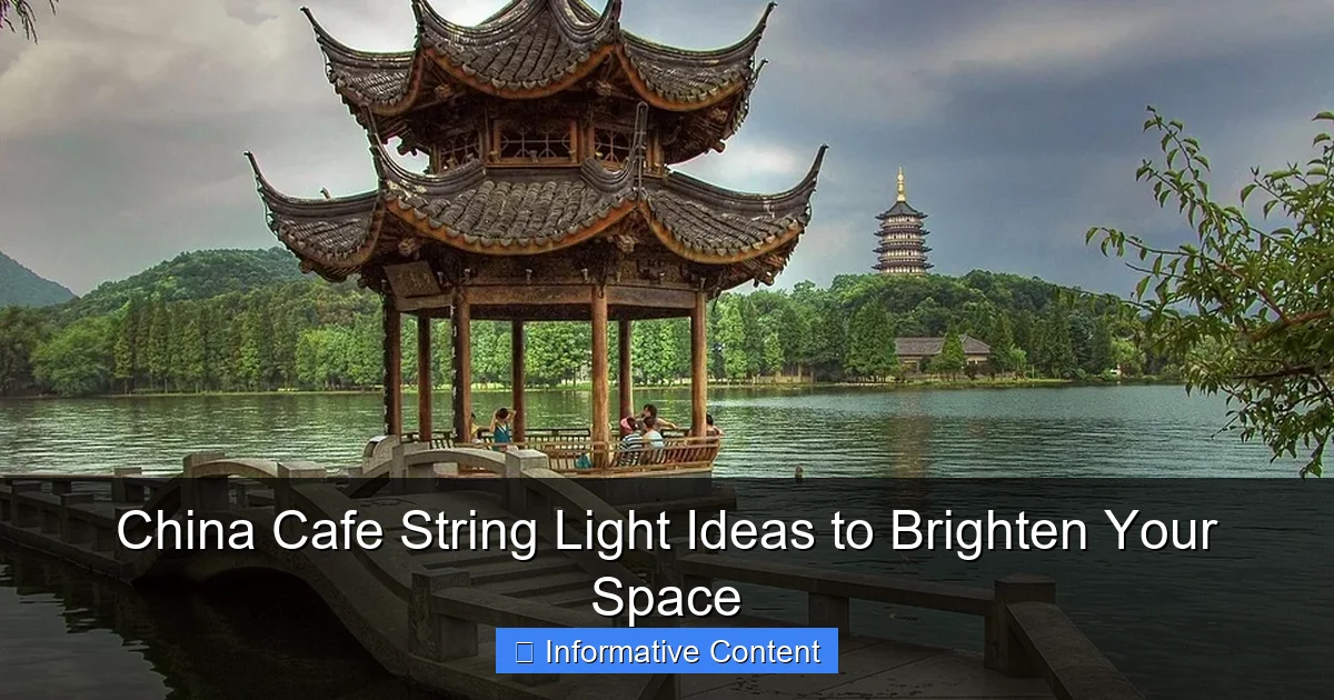 China Cafe String Light Ideas to Brighten Your Space