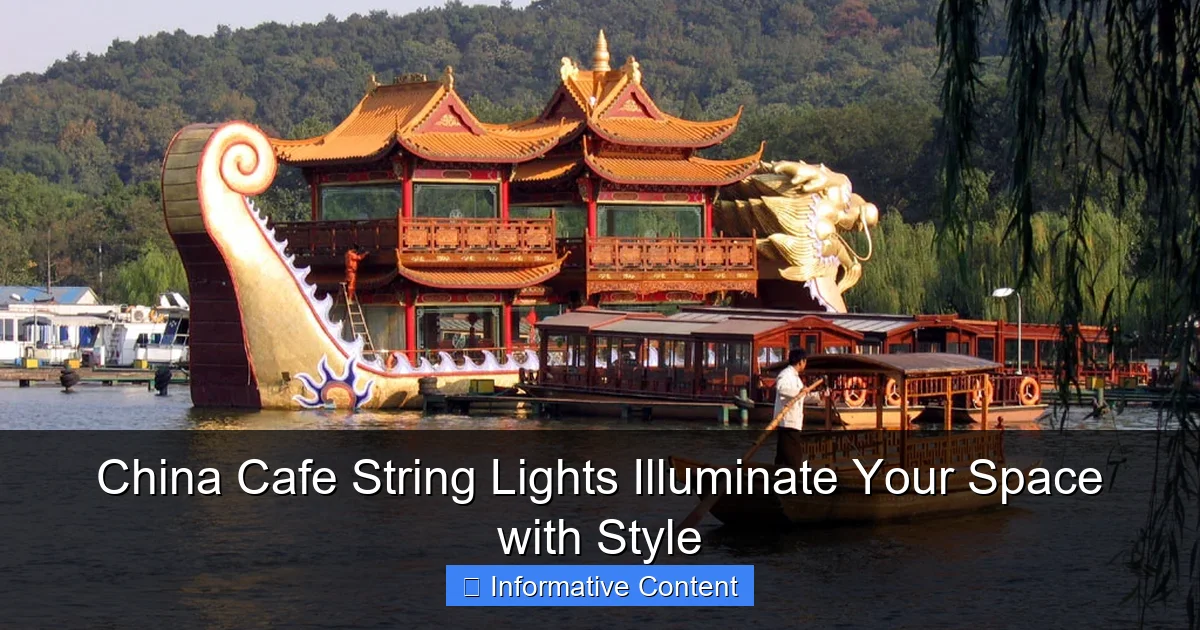China Cafe String Lights Illuminate Your Space with Style