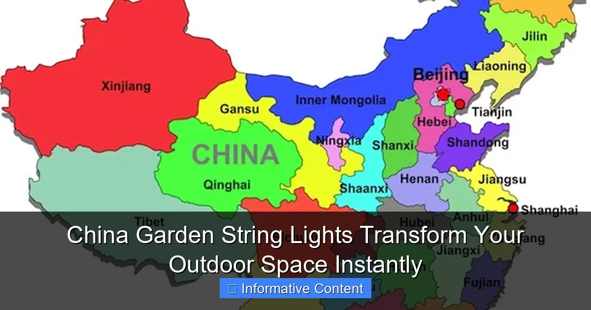 China Garden String Lights Transform Your Outdoor Space Instantly