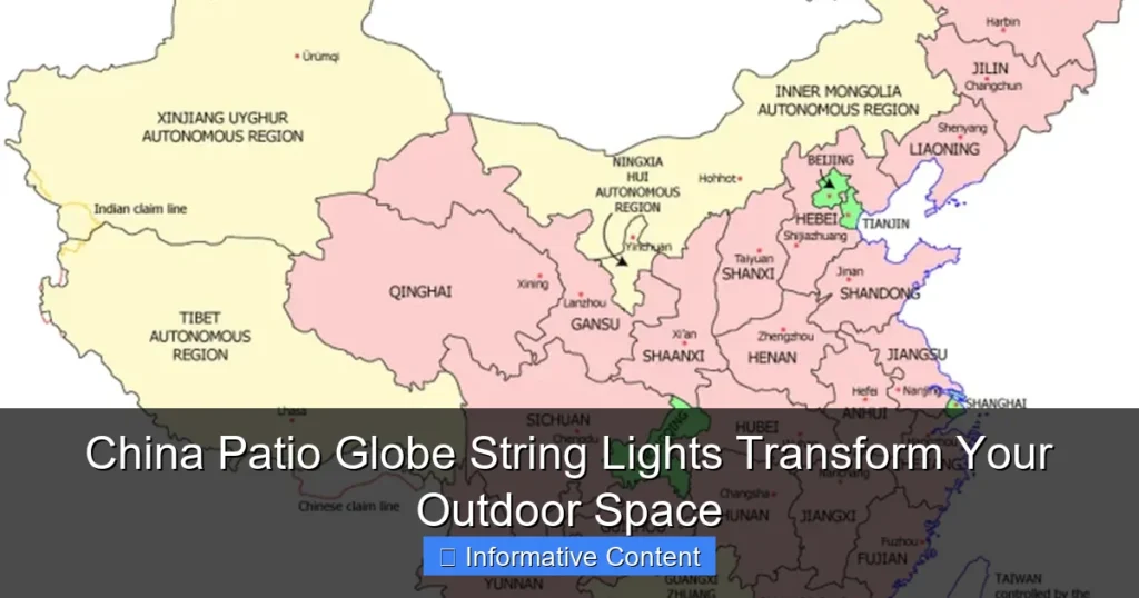 China Patio Globe String Lights Transform Your Outdoor Space