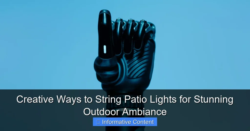Creative Ways to String Patio Lights for Stunning Outdoor Ambiance
