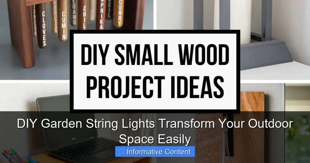 DIY Garden String Lights Transform Your Outdoor Space Easily