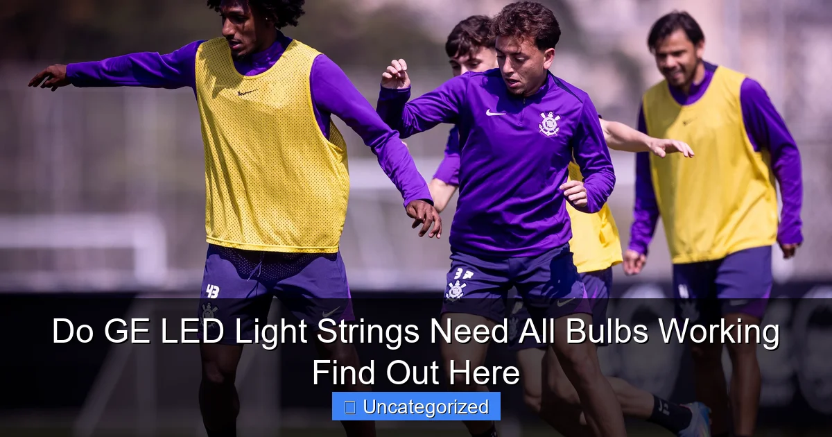 Do GE LED Light Strings Need All Bulbs Working Find Out Here