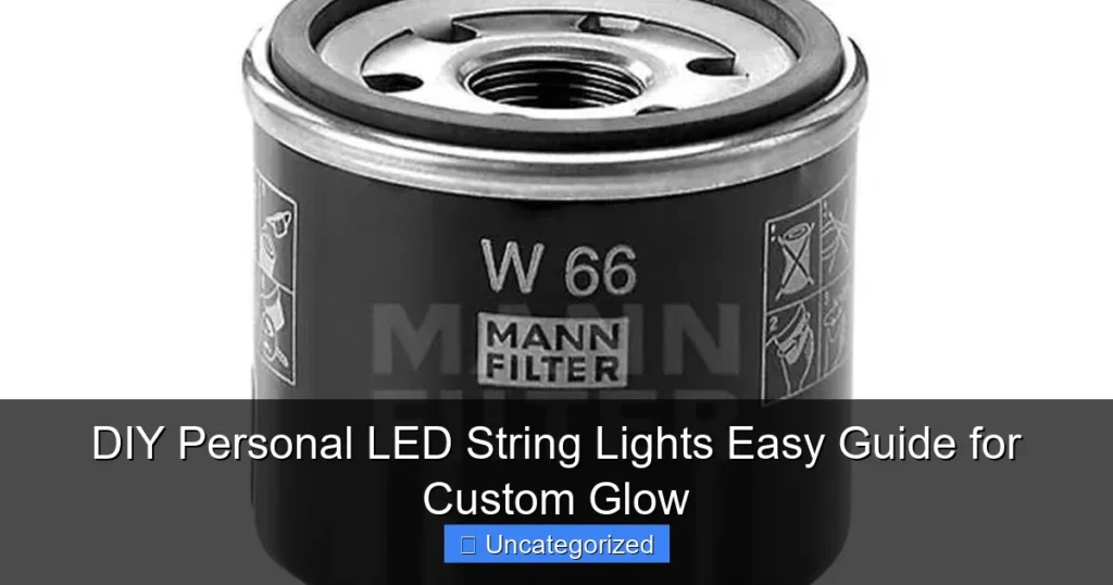 DIY Personal LED String Lights Easy Guide for Custom Glow