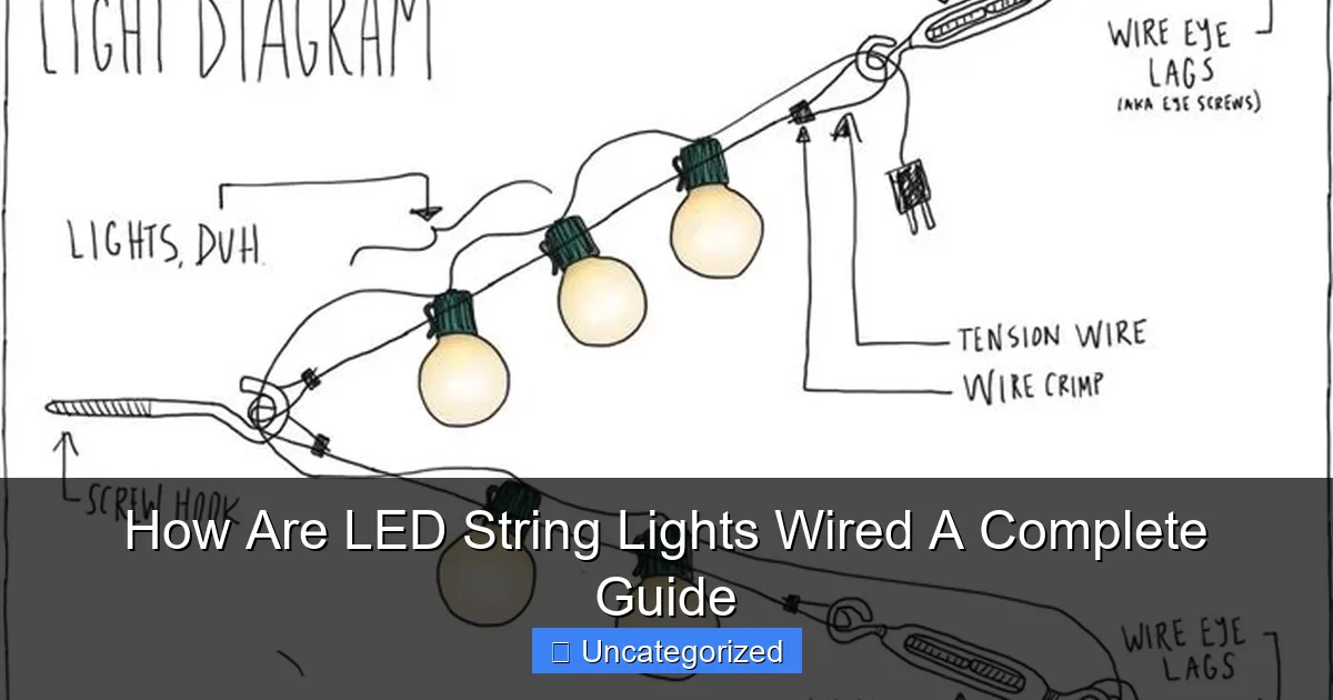 How Are LED String Lights Wired A Complete Guide
