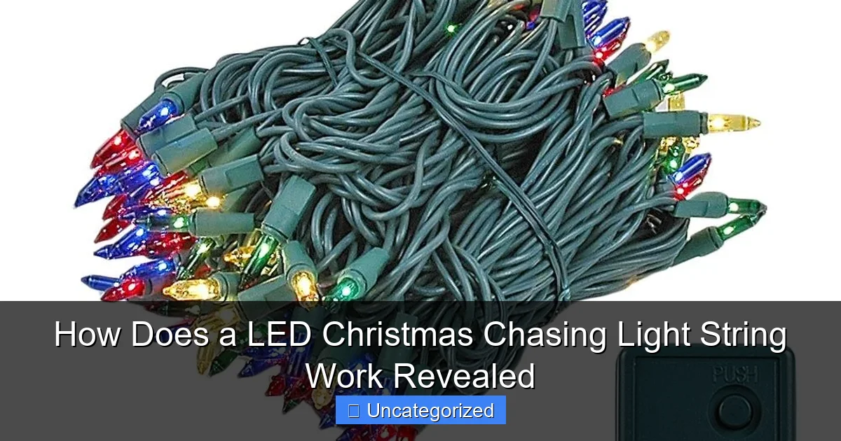 How Does a LED Christmas Chasing Light String Work Revealed