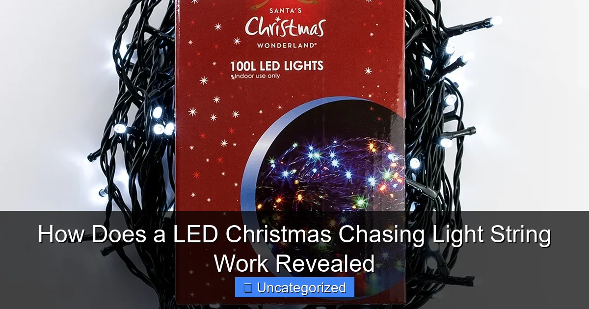 How Does a LED Christmas Chasing Light String Work Revealed