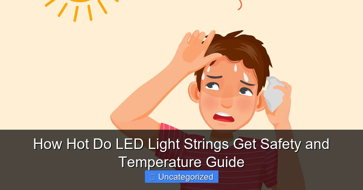 How Hot Do LED Light Strings Get Safety and Temperature Guide