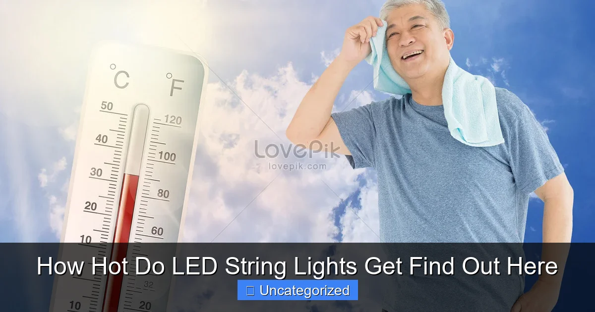 How Hot Do LED String Lights Get Find Out Here