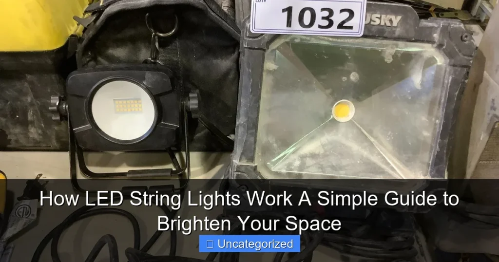 How LED String Lights Work A Simple Guide to Brighten Your Space