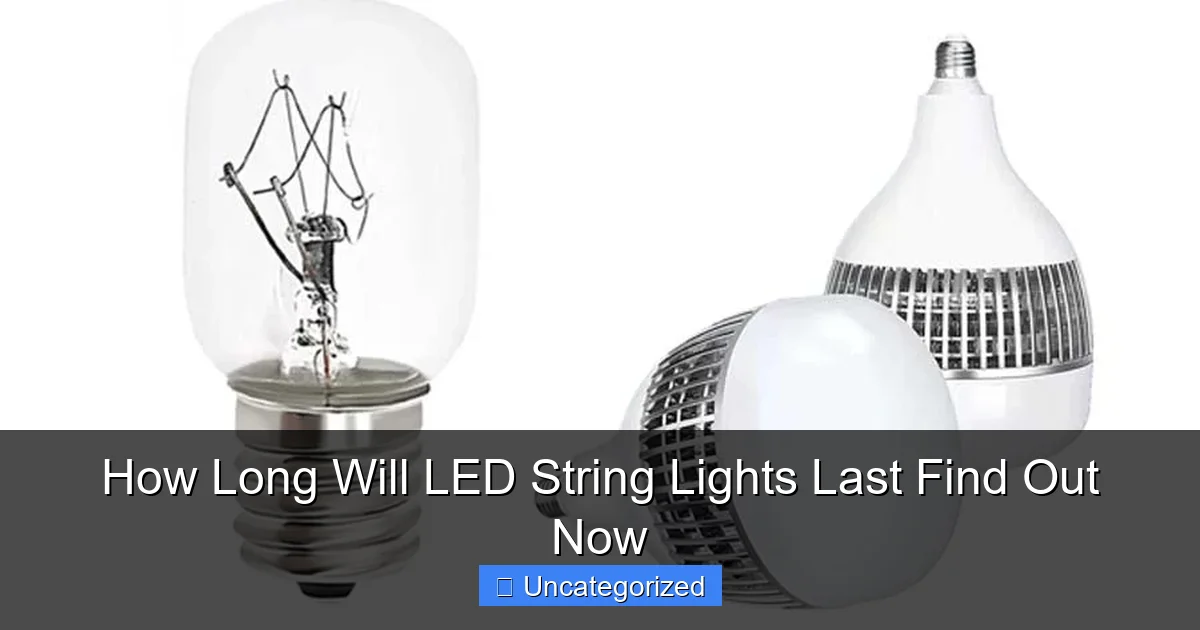 How Long Will LED String Lights Last Find Out Now