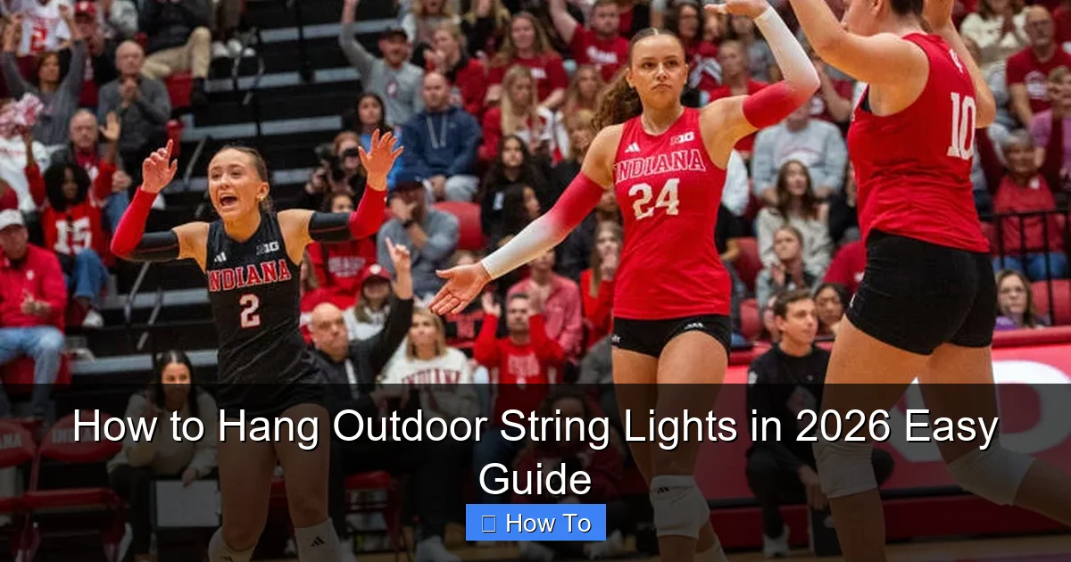 How to Hang Outdoor String Lights in 2026 Easy Guide