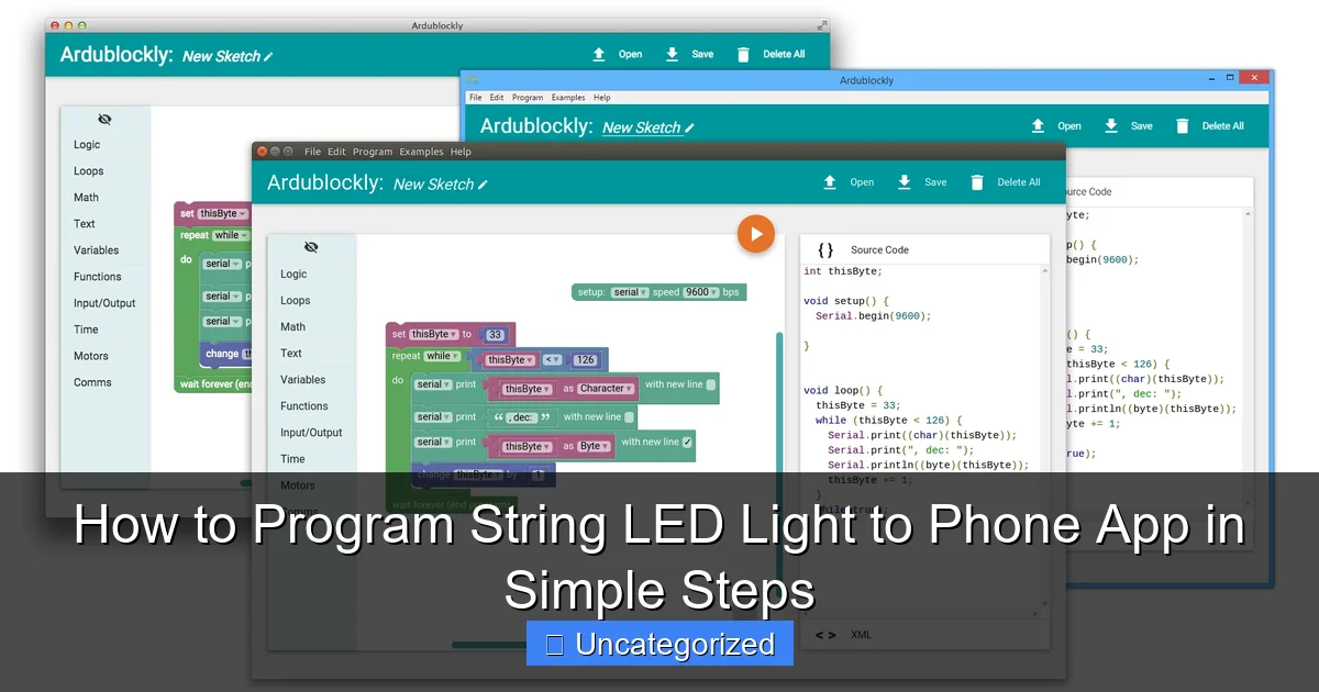 How to Program String LED Light to Phone App in Simple Steps