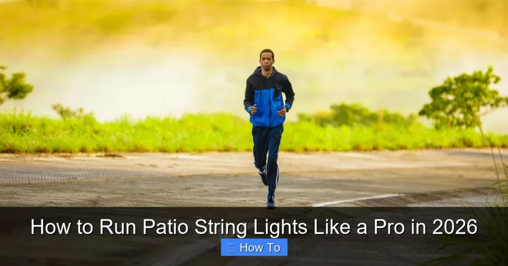 How to Run Patio String Lights Like a Pro in 2026