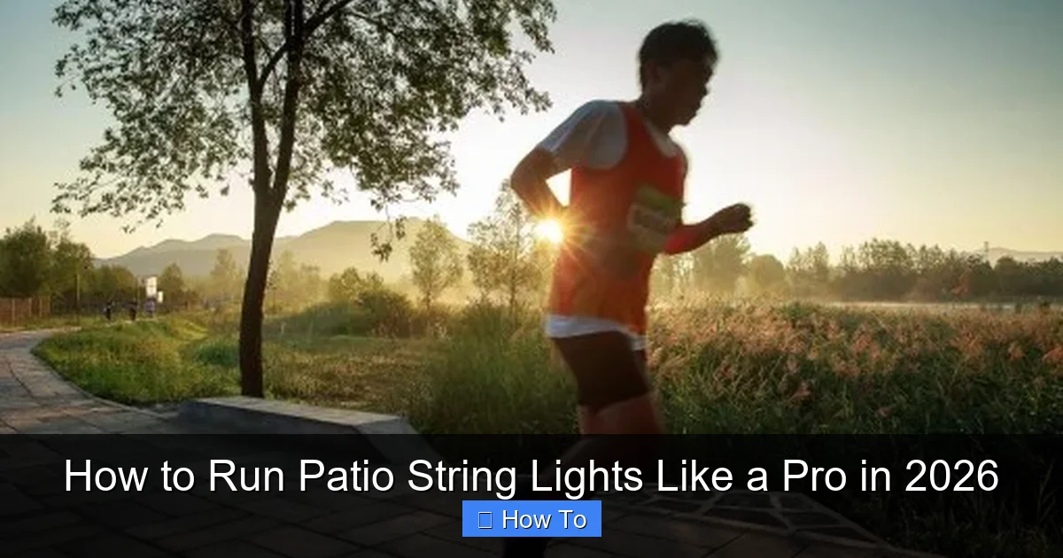 How to Run Patio String Lights Like a Pro in 2026