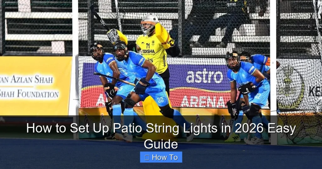 How to Set Up Patio String Lights in 2026 Easy Guide