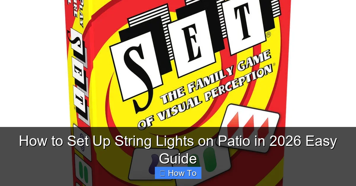 How to Set Up String Lights on Patio in 2026 Easy Guide