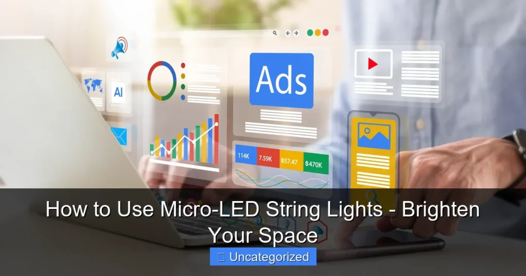How to Use Micro-LED String Lights - Brighten Your Space