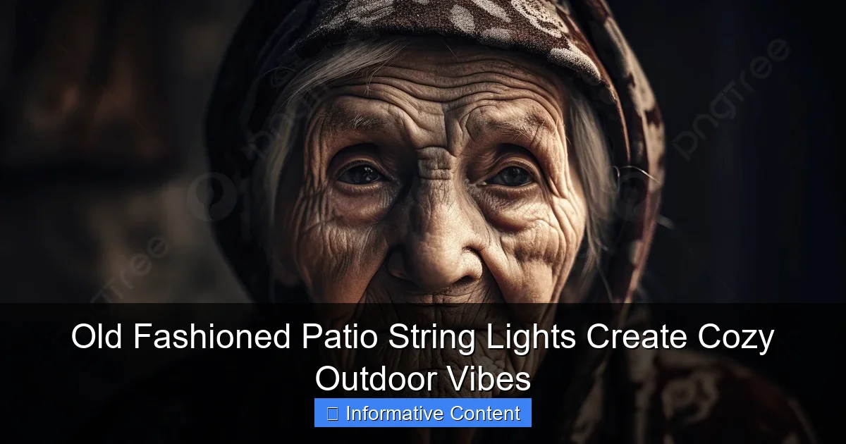 Old Fashioned Patio String Lights Create Cozy Outdoor Vibes