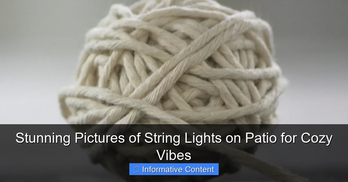 Stunning Pictures of String Lights on Patio for Cozy Vibes