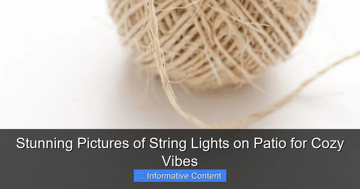 Stunning Pictures of String Lights on Patio for Cozy Vibes