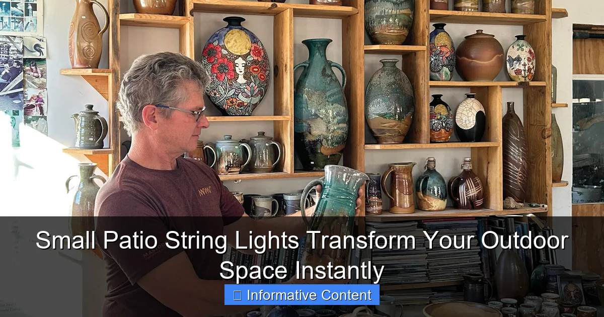 Small Patio String Lights Transform Your Outdoor Space Instantly